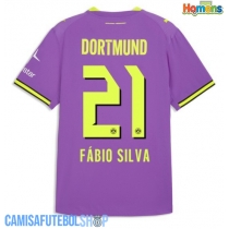 Camisa de time de futebol Borussia Dortmund Fabio Silva #21 Replicas 3º Equipamento 2026-27 Manga Curta